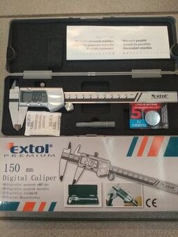 Digitální posuvné měřítko Extol Premium 150 mm
