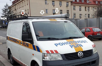 Prodám střešní nosič na VW T5 nebo T6