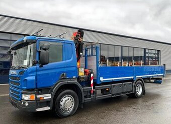 Scania P280 - valník s hydraulickou rukou Palfinger