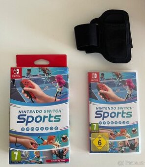 Nintendo Switch Sports – kompletní balení s leg strapem