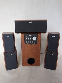 Reprosoustava Genius SW-HF5.1 5000 - tmavé dřevo