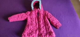 Zimní bunda/kabátek dívka 4-6let