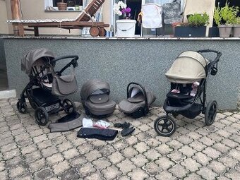 Sada dvou kočárku - Bohemia love a hauck runner