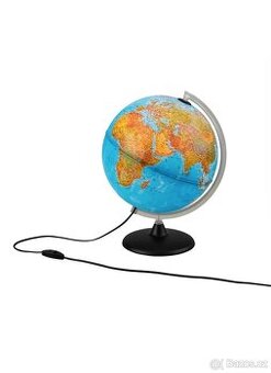 Lampa, svítící globus, světlo