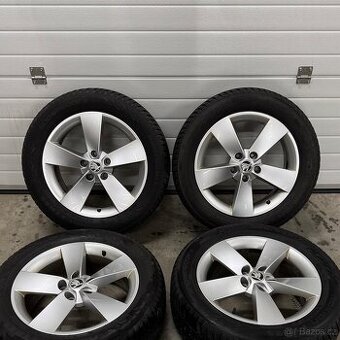 Zánovní zimní sada Karoq 225/55 r17 Nokian 7mm