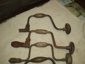 4 x retro vrtačka - nejen k dekoraci- viz foto