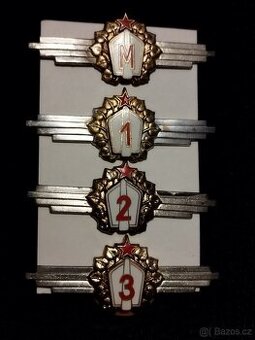 Vojenské odznaky za výkonnost pro vojáky ČSLA