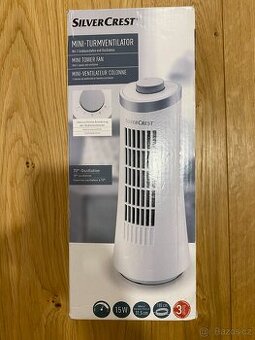Ventilátor SilverCrest mini tower