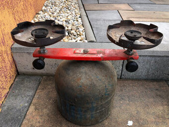 Propanbutan 2kg LPG láhev plynová bomba + PB vařič