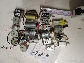 Motorky  na DC napětí