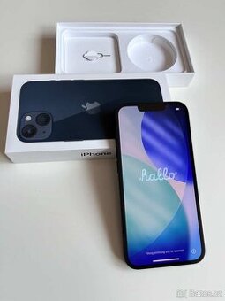 📱 iPhone 13 128GB – TOP stav, 99% baterie, komplet balení