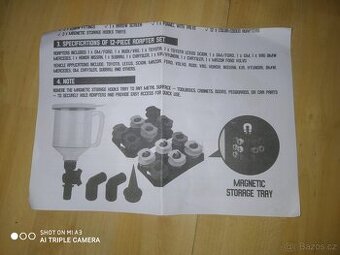 Vychytaný trychtýř na olej