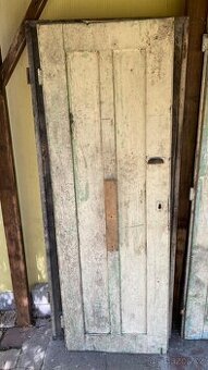 Staré dřevěné dveře – vintage / rustikální / retro styl 2