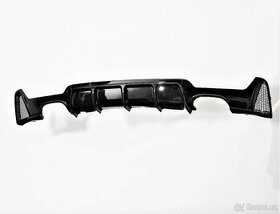 DOUBLE DUPLEX difuzor na BMW 4 - F32/F33/F36 - černý lesk