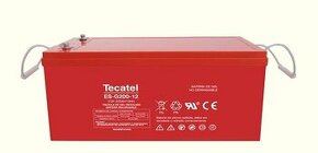 Gelový akumulátor Tecatel 12V/200Ah - 2,4kWh