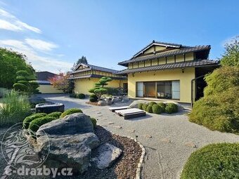 Luxusní dům v japonském stylu, jediný v České republice