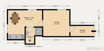 2+kk,35m2 v RD, P 9, vyhrazené park. dobíječ elektromobilu