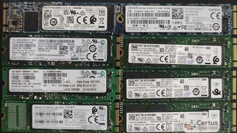 značková ssd 256GB M.2 sata 2280 od 200 Kč