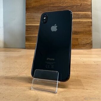 iPhone X 64GB, černý, 100% baterie (rok záruka)