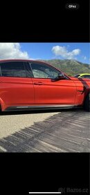 BMW M3 F80 M Performance folie nalepka - 1