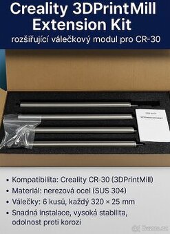 Creality 3DPrintMill – rozšiřující válečkový modul