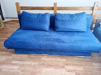 Pěkná sedací souprava,jde rozložit
