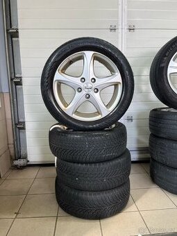 alu kola 5x112 r16 + zimní pneu Nokian wr Snowproof