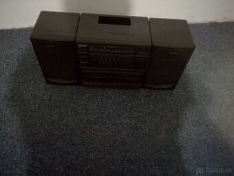 RADIO MAGNETOFON AIWA DVOU KAZETOVY MAGIC