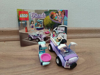 LEGO Friends 41360 Emma a mobilní veterinární klinika