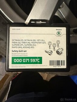 Skoda bezpecnostni srouby na kola - 1