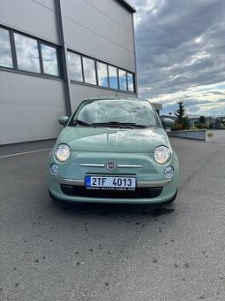 Fiat 500 1.4i Automat, 2014 – 99 000 km, krásná barva MINT