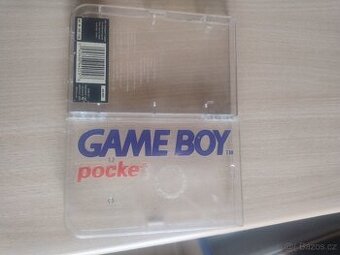 Gameboy pocket transparentní kryt origo