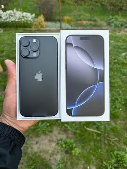 iPhone 16 Pro Max, 512GB černý titan (A použitý)