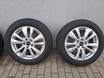 ALU Oxxo Oberon 5 R17 + Zimni Pneu Bridgestone Blizzard