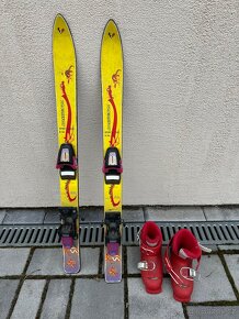 Dětský lyžařský set, lyže 90 cm