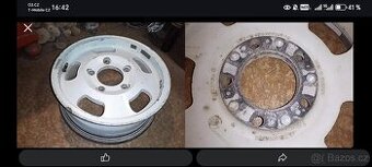 4ks Al kola 5,5jx15, 5x139,7, Lada Niva, Suzuki