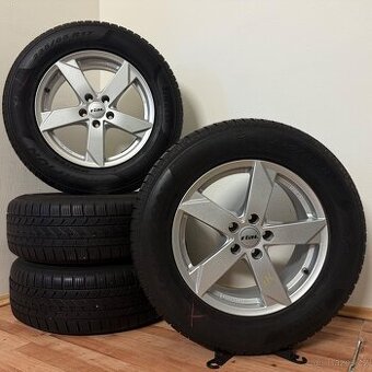 AUDI Q5 5x112 R17 ET38+ZIMNÍ 235/65R17 6mm