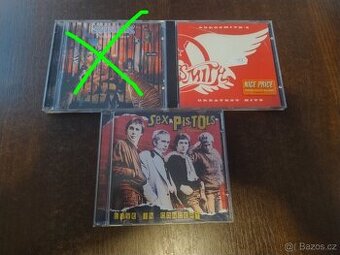 CD Aerosmith, Sex Pistols