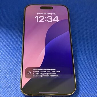 iPhone 16 Pro 128GB Desert Titanium, pěkný stav