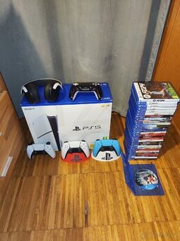 PlayStation PS5 Slim s mechanikou s krabicí