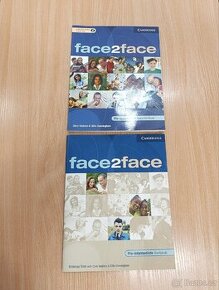 Učebnice angličtiny face2face, cvičebnice, CD ROM/audio CD