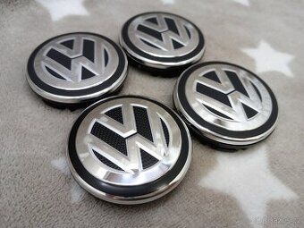 Středové krytky Vw, 56x52mm, Nové logo struktura