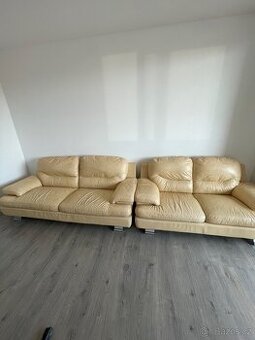 Kožená sedací souprava