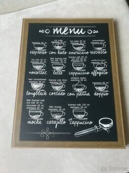 Obrázek "Cafe Menu"