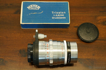 Objektiv Trioplan 100mm f2.8 / Meyer-Optik Görlitz / EXA