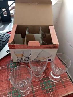 Bohemia Crystal Samba 6x 200ml skleničky na alkohol