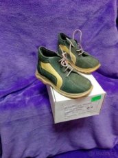 NOVÉ dětské kožené boty, vel. 24