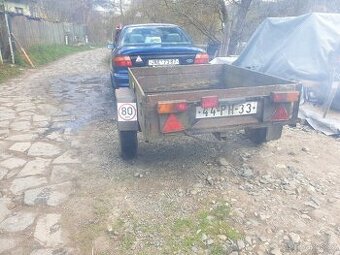 Přívěsný vozík bez TP