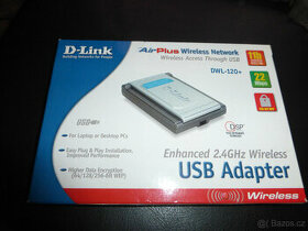Bezdrátová síťová karta D-LINK DWL-120+
