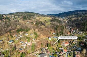 Pozemek 1118 m² v srdci Jizerských hor